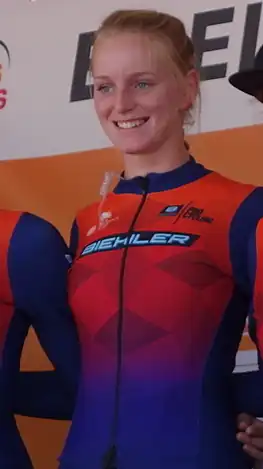Merel Hofman in de Boels Ladies Tour 2019