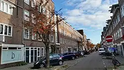 Balboastraat 28-58, van rechts naar links (november 2019)