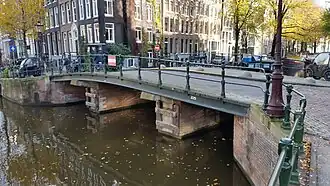 Zijaanzicht van Brug 225 in november 2019
