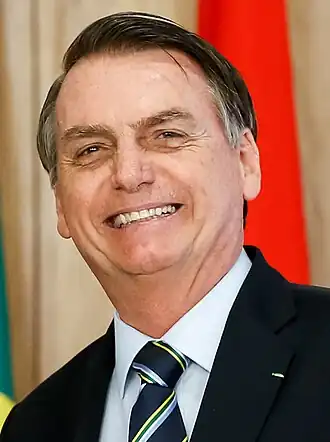Jair Bolsonaro in 2019.