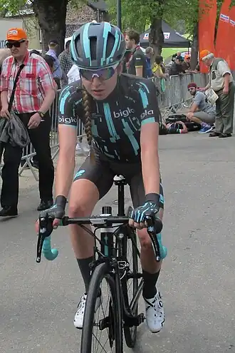 Nikola Nosková in de Waalse Pijl 2019