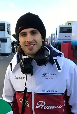 Giovinazzi in 2019