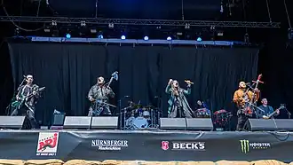 The Hu tijdens een optreden in 2019