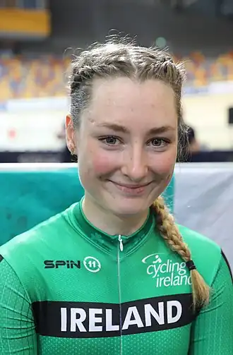 Griffin bij de WK van 2019.