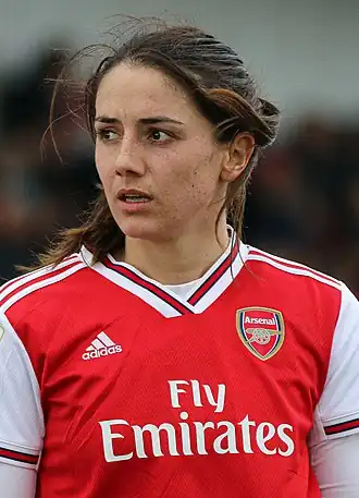 Van de Donk bij Arsenal in 2020