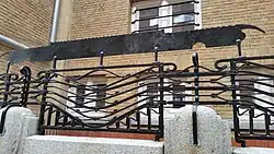 Smeedijzerwerk Amaliastraat 5 (januari 2020)