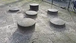 Zogenaamde springstenen (januari 2020)