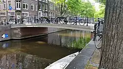 Zijaanzicht van brug 111 (mei 2020)