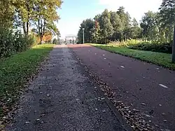 Brug 1162 in het landschap (oktober 2020)