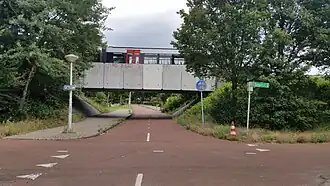 Randwijkmetrobrug vanuit het zuiden (juli 2020)