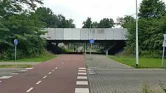 Maria Snelmetrobrug (juni 2020)