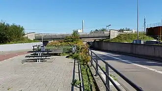 Kabelwegmetrobrug (september 2020)