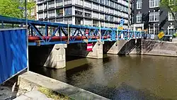 Hulpbrug in mei 2020