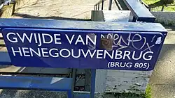 Naambord (maart 2020)