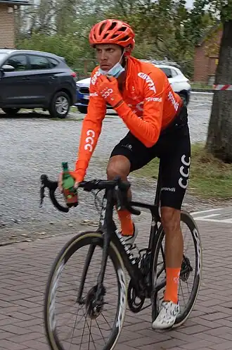 De Marchi in de Waalse Pijl 2020.