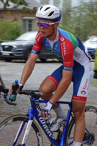 Valentin Ferron na de Waalse Pijl 2020