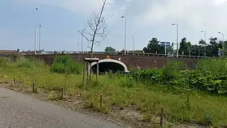 Geinboogbrug vanaf het Gein (juni 2020)