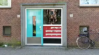 Portiek Goudriaanstraat 21-22 (mei 2020)