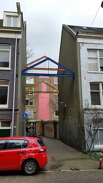 Driehoeken in de Jacob Israël de Haanstraat