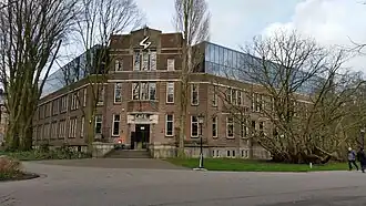 Mauritskade 57, ingang Oosterpark (februari 2020)