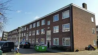 Rutherfordstraat 1-10 (van rechts naar links) (maart 2020)