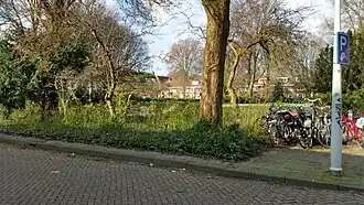 Overzicht over het plein (maart 2020)