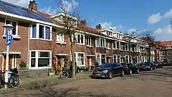 Oneven gevelwand 1-21 (maart 2020)