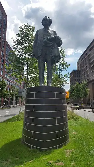 Standbeeld Wibaut (juli 2020)