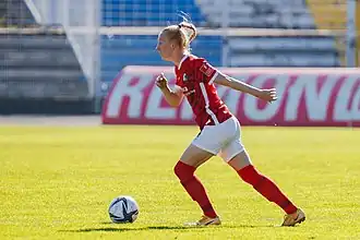 Felde bij SC Freiburg in 2021