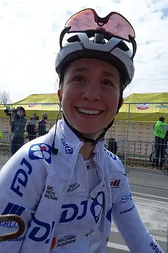 Cecilie Uttrup Ludwig na de Amstel Gold Race 2021