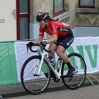 Garejeva tijdens de Amstel Gold Race 2021