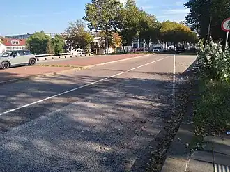 Karspeldreef over brug 1032 (oktober 2021)