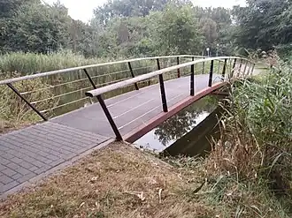 Waaiervorm van brug 1189 (september 2021)