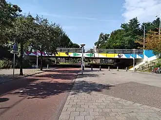 Ruiseveenbrug met -pad (september 2021)