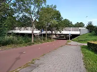 Renswoudebrug vanaf Renswoudestraat (september 2021)