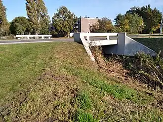 Zijaanzicht van Brug 1378 (oktober 2021)