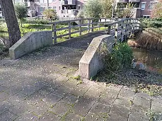 Brug 1383 in Reigersbos (oktober 2021)