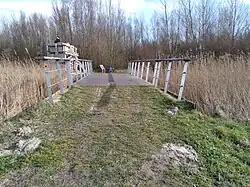 Brug 2158 met uitkijkpost (februari 2021)