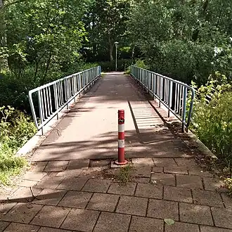 Brug 478 richting Gooiseweg (juni 2021)