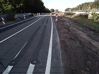 Brug 537 met rechts A9 (september 2021)