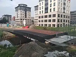 Brug 875 in opbouw (21 augustus 2021)