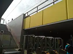 Zuidelijk deel richting perrons (augustus 2021)