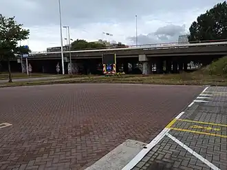 Brug Rijksweg 10-Spaklerweg (september 2021)