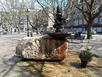Fontein Krugerplein (april 2021)