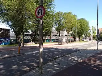 Hagedoornplein richting Hagedoornweg (rechts) (juli 2021)