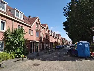 Gevelwand van Van der Pek (juli 2021)