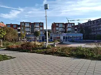 Oneven kant Krimpertplein (oktober 2021)