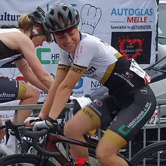 Delbaere tijdens de Lotto Belgium Tour 2021