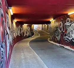 Voetgangers- en fietstunnel
