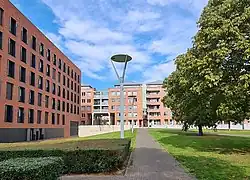 Stadstuin tussen Mosalunet en Heugemerweg